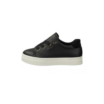 Pantofi sport uni de piele