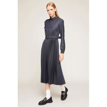 Rochie-camasa cu terminatie cu pliuri