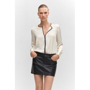 Bluza de satin Camile