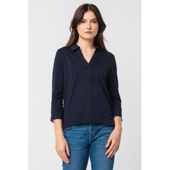 Bluza polo de bumbac