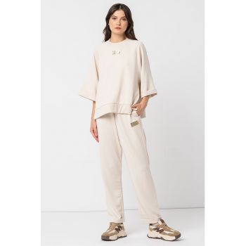 Bluza sport cu slituri laterale