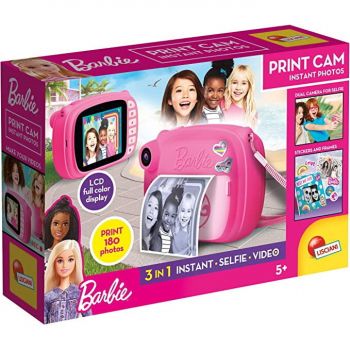 Jucarie Camera Foto Instant  Barbie