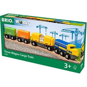 Jucarie freight train with three wagons 63398200