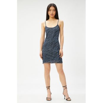 Rochie mini cu animal print