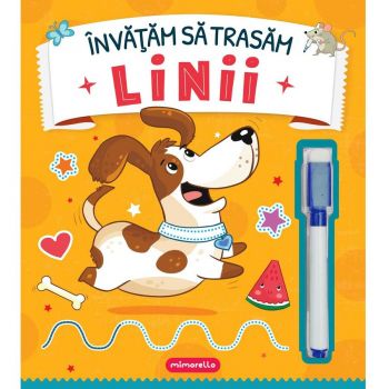 Invatam sa Trasam Linii cu Marker Inclus EK6559