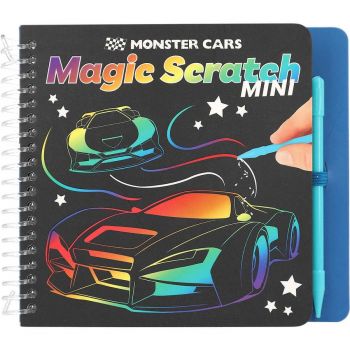 Jucarie Educativa Mini Magic Scratch Monster Cars