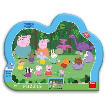 Jucarie Puzzle cu rama - Peppa Pig (25 piese)