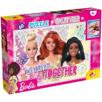 Jucarie Puzzle GLITTER Barbie - SELFIE (60 de piese)