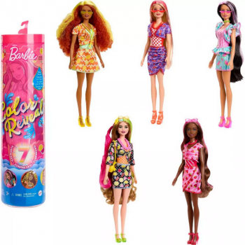 Papusa Surpriza Barbie Color Reveal Sweet Fruit Series