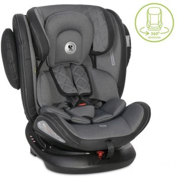 Scaun Auto Aviator Isofix 0-36 Kg rotativ 360 grade Black & Dark Grey