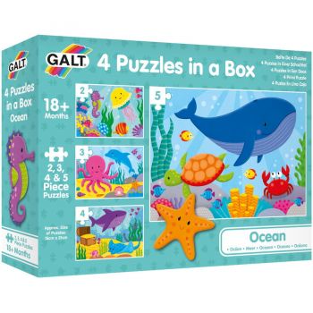 Set 4 Puzzle-uri Oceanul Vesel