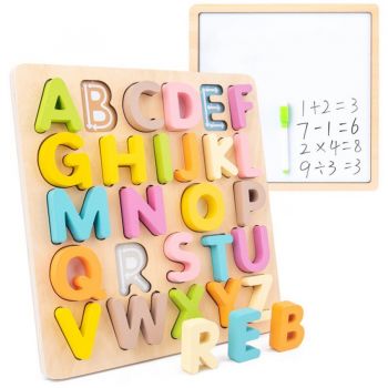 Tablita Magnetica Puzzle Litere Alfabet