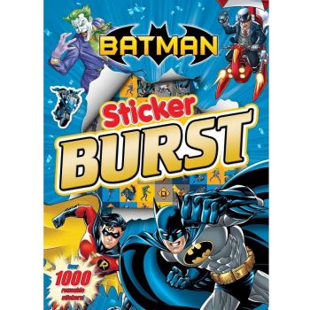 Carte de Activitati cu Peste 1000 de Stickere Batman