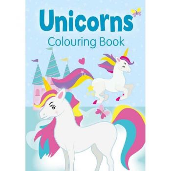 Carte de Colorat cu Unicorni Model 1