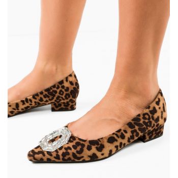 Pantofi dama Bendo Animal Print ieftini