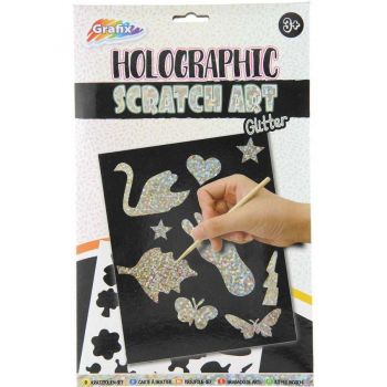 Set Fise Razuibile Holographic Scratch Art Sclipici