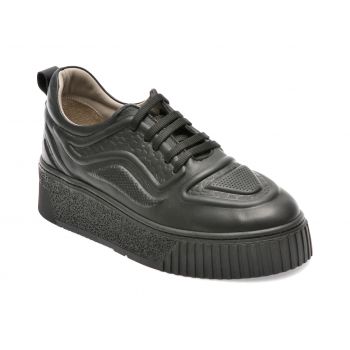 Pantofi GRYXX negri, 4951103, din piele naturala ieftina
