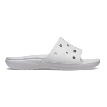 Papuci Classic Crocs Slide Iconic Crocs Comfort Gri - Atmosphere ieftini