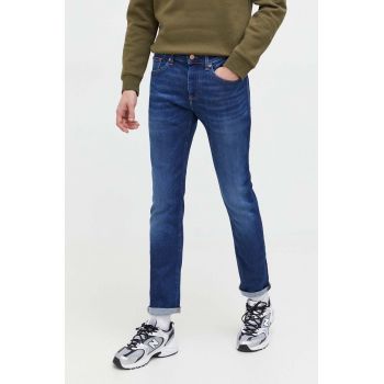 Tommy Jeans jeansi Scanton barbati, culoarea albastru marin ieftini