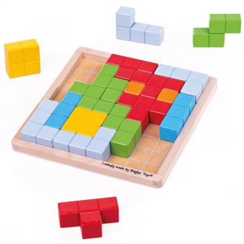 Joc De Logica Puzzle Colorat