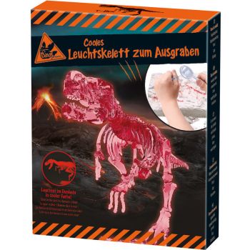 Kit pentru excavare dinozaur fosforescent Pink