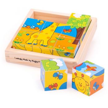 Puzzle cubic Safari