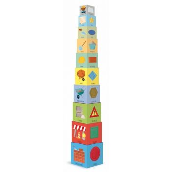 Jucarie Eco Blocks Santierul de constructii