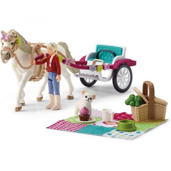 Jucarie Horse Club carriage for horse show, toy figure
