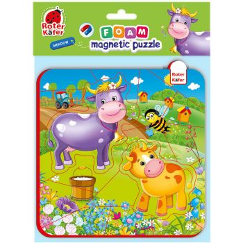 Puzzle magnetic Ferma 16 piese
