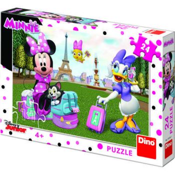 Puzzle Minnie si Daisy 24 piese