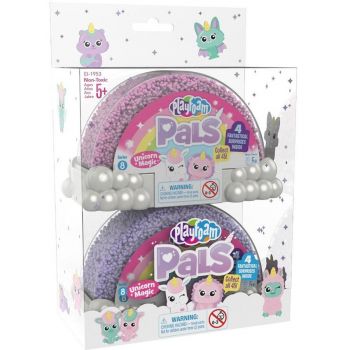 Spuma de modelat Playfoam Unicorni magici Set 2 bucati