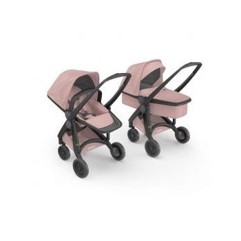 Carucior copii 2 In 1 100% Ecologic Roz