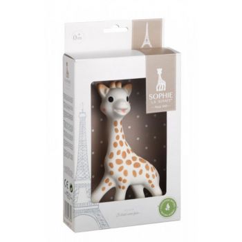 Jucarie Il etait une fois Girafa Sophie in cutie cadou Crem