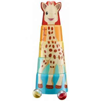 Jucarie Turnul urias al Girafei Sophie