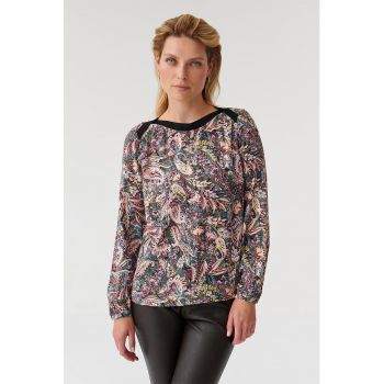 Bluza lejera cu model grafic Oslo