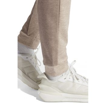 Pantaloni sport cu segmente contrastante