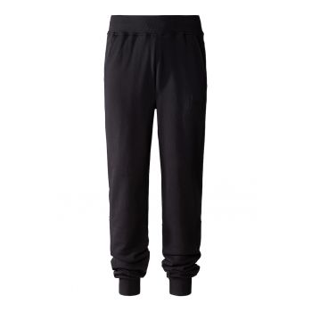 Pantaloni sport de bumbac cu logo