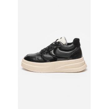 Pantofi sport din piele cu talpa wedge Vigg-O