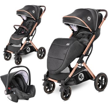 Carucior copii Set Storm Luxe Black