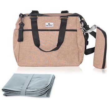 Geanta Accesorii Bebe Maya Compartimentata Beige