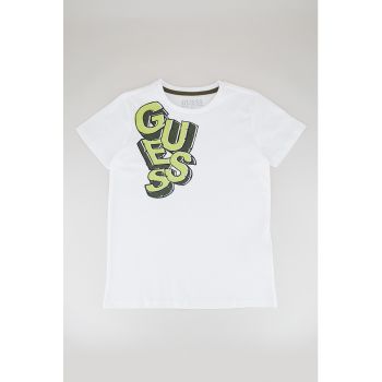 JEANS - Tricou cu imprimeu logo