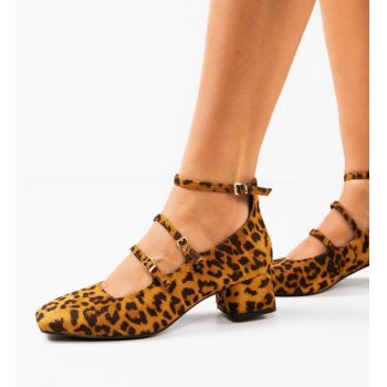 Pantofi dama Maci Animal Print ieftini