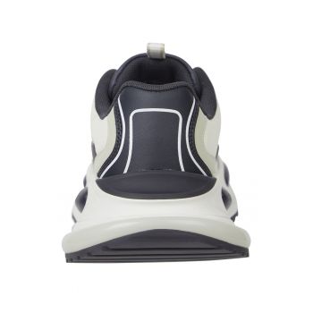 Pantofi sport cu detalii din piele