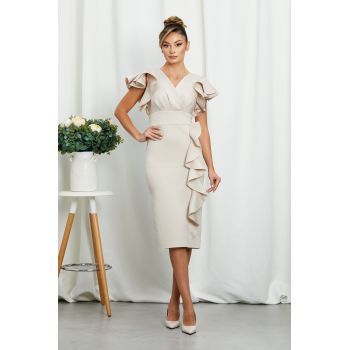 Rochie Elisa Crem