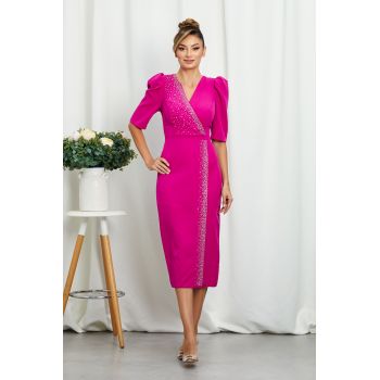 Rochie Elisha Fucsia