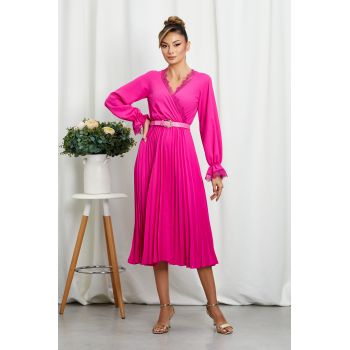 Rochie Gretel Ciclam ieftina