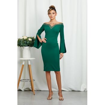 Rochie Seline Verde