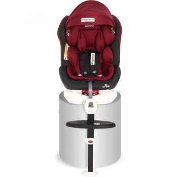 Scaun auto copil Pegasus Isofix Red Black