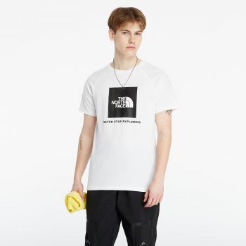 The North Face Raglan Red Box Tee Tnf White ieftin