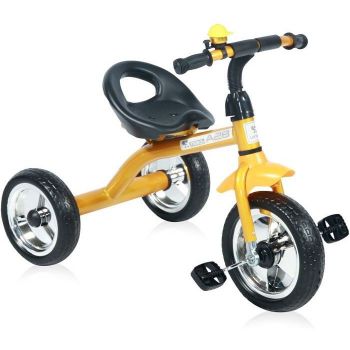 Tricicleta copii A28 Yellow Black ieftina